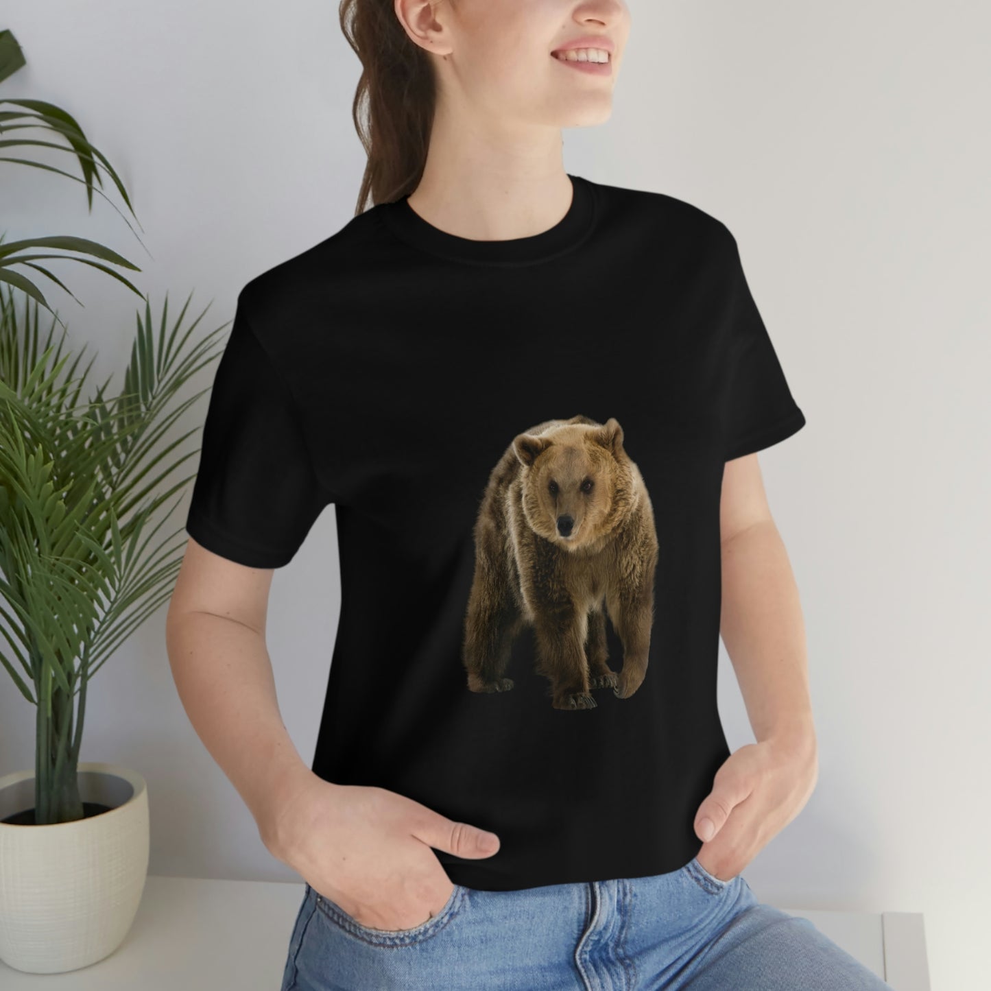 Brown Bear AF - Unisex Jersey Short Sleeve Tee