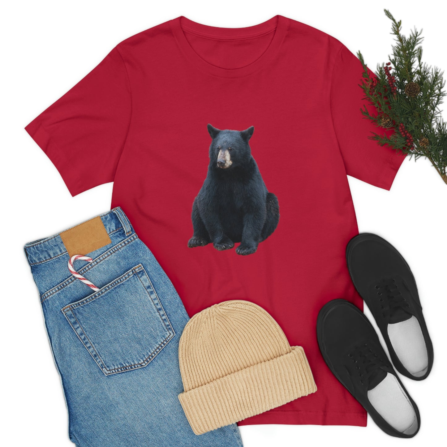 Black Bear AF - Unisex Jersey Short Sleeve Tee