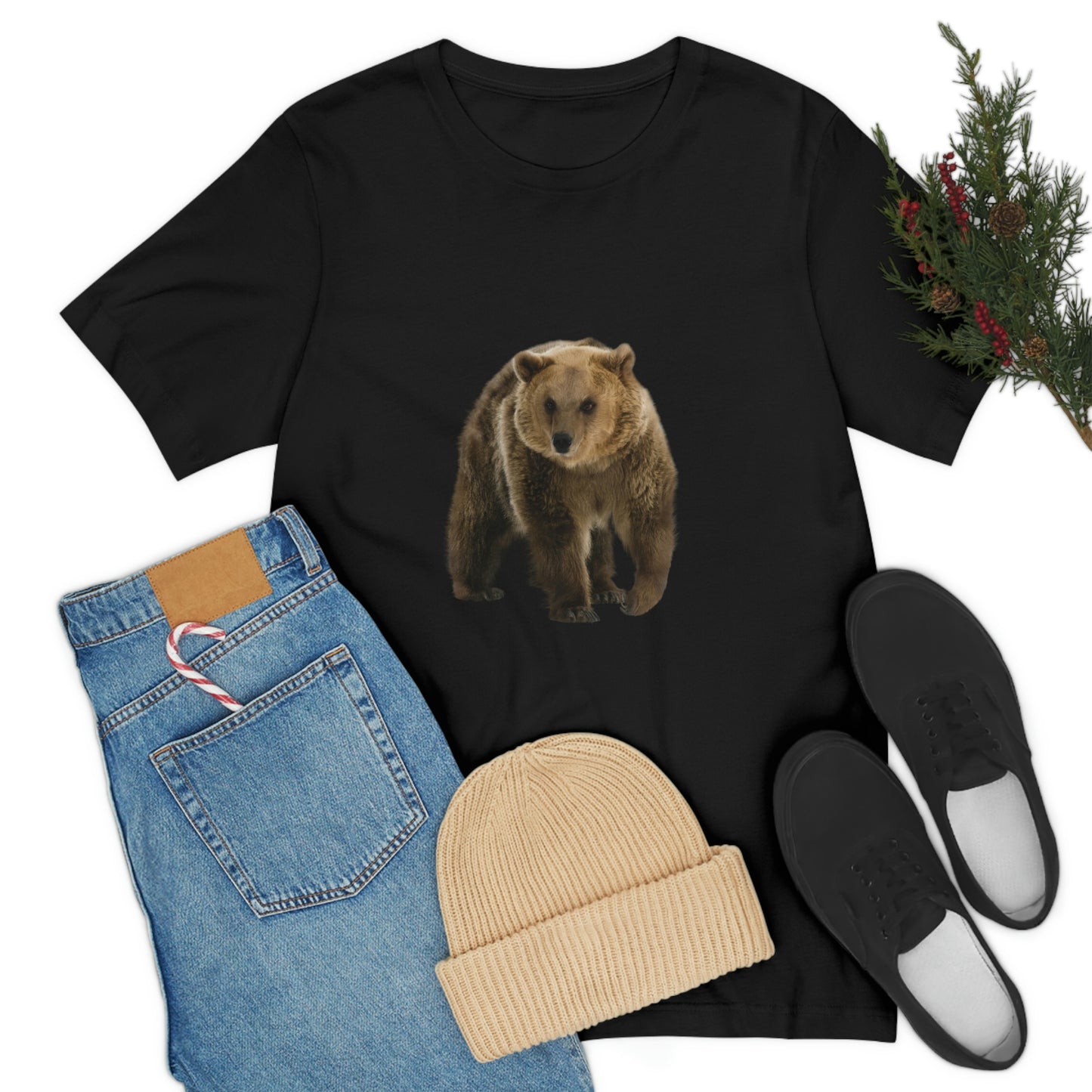 Brown Bear AF - Unisex Jersey Short Sleeve Tee