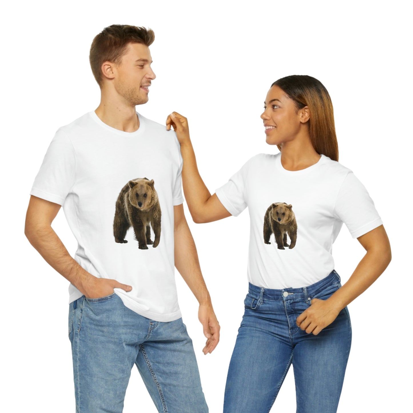 Brown Bear AF - Unisex Jersey Short Sleeve Tee