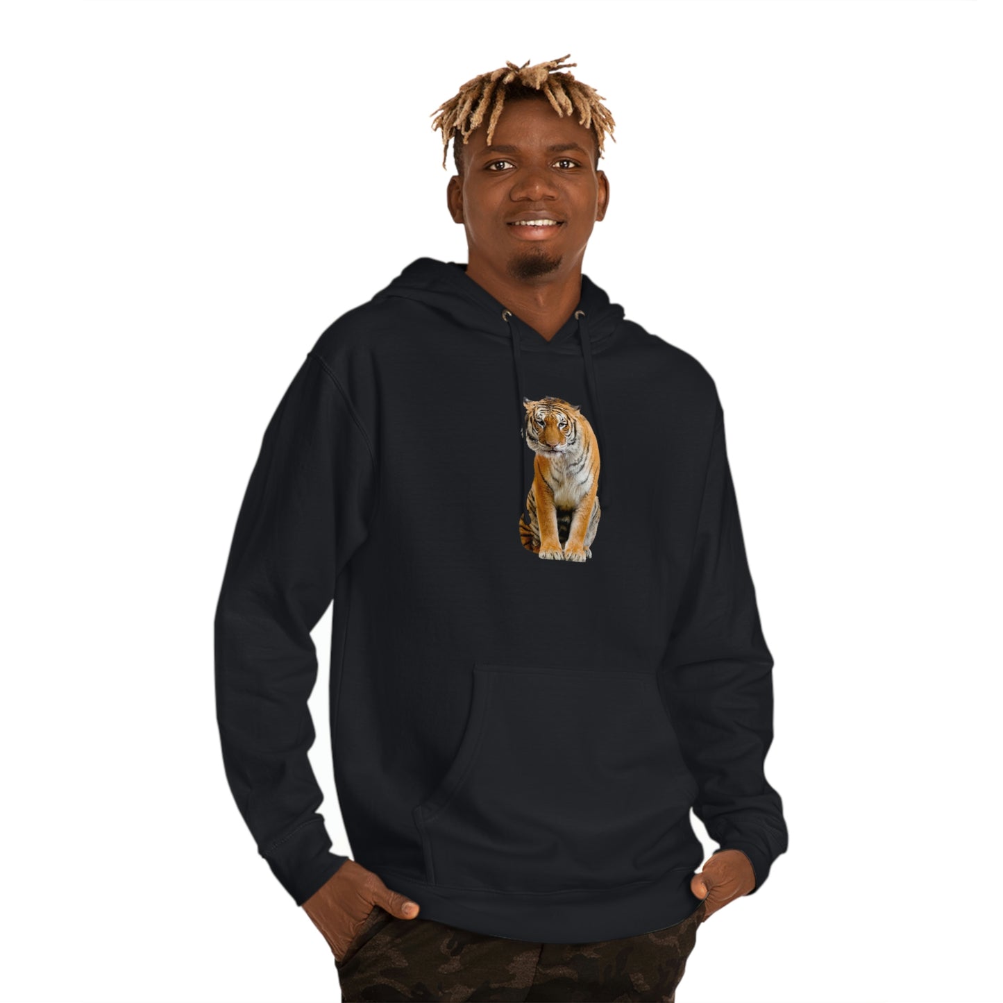 Tiger AF - Unisex EcoSmart® Pullover Hoodie Sweatshirt