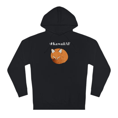 #KawaiiAF Fox - Unisex EcoSmart® Pullover Hoodie Sweatshirt