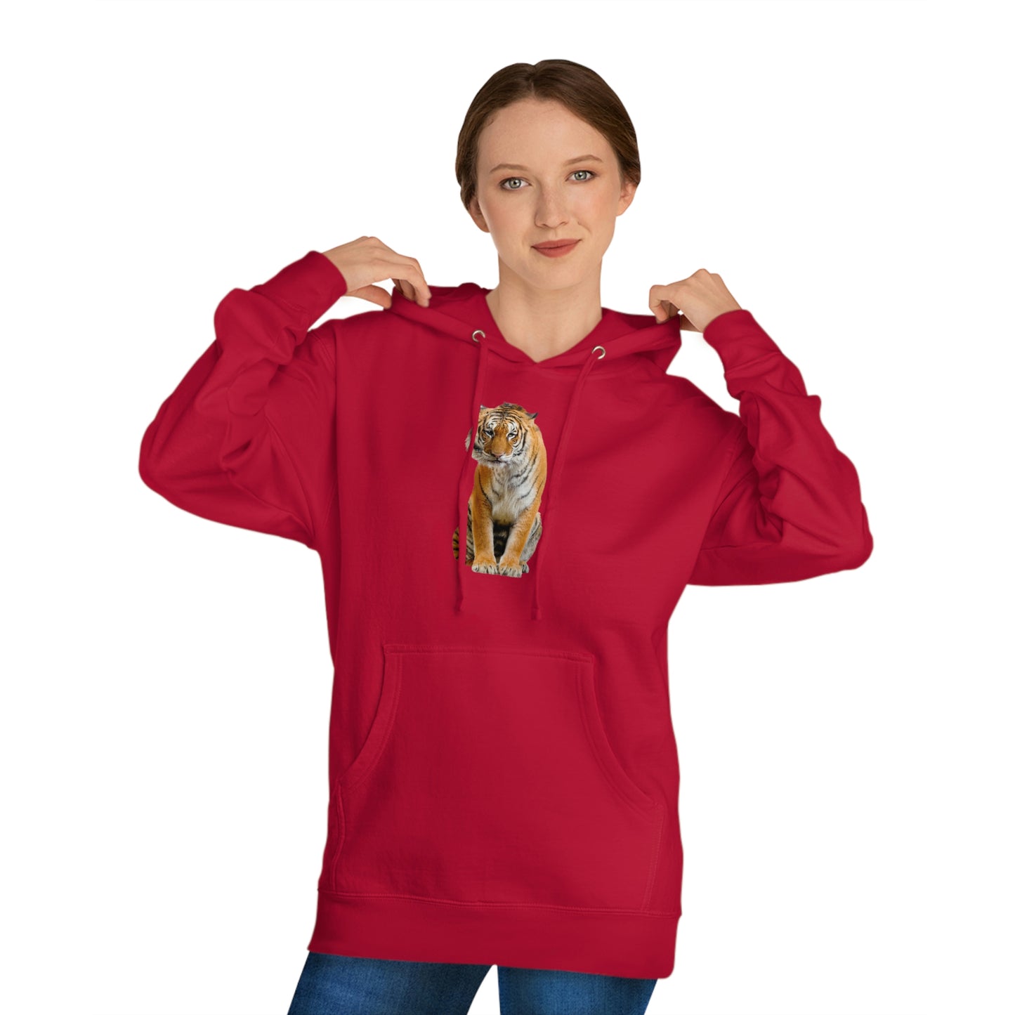 Tiger AF - Unisex EcoSmart® Pullover Hoodie Sweatshirt