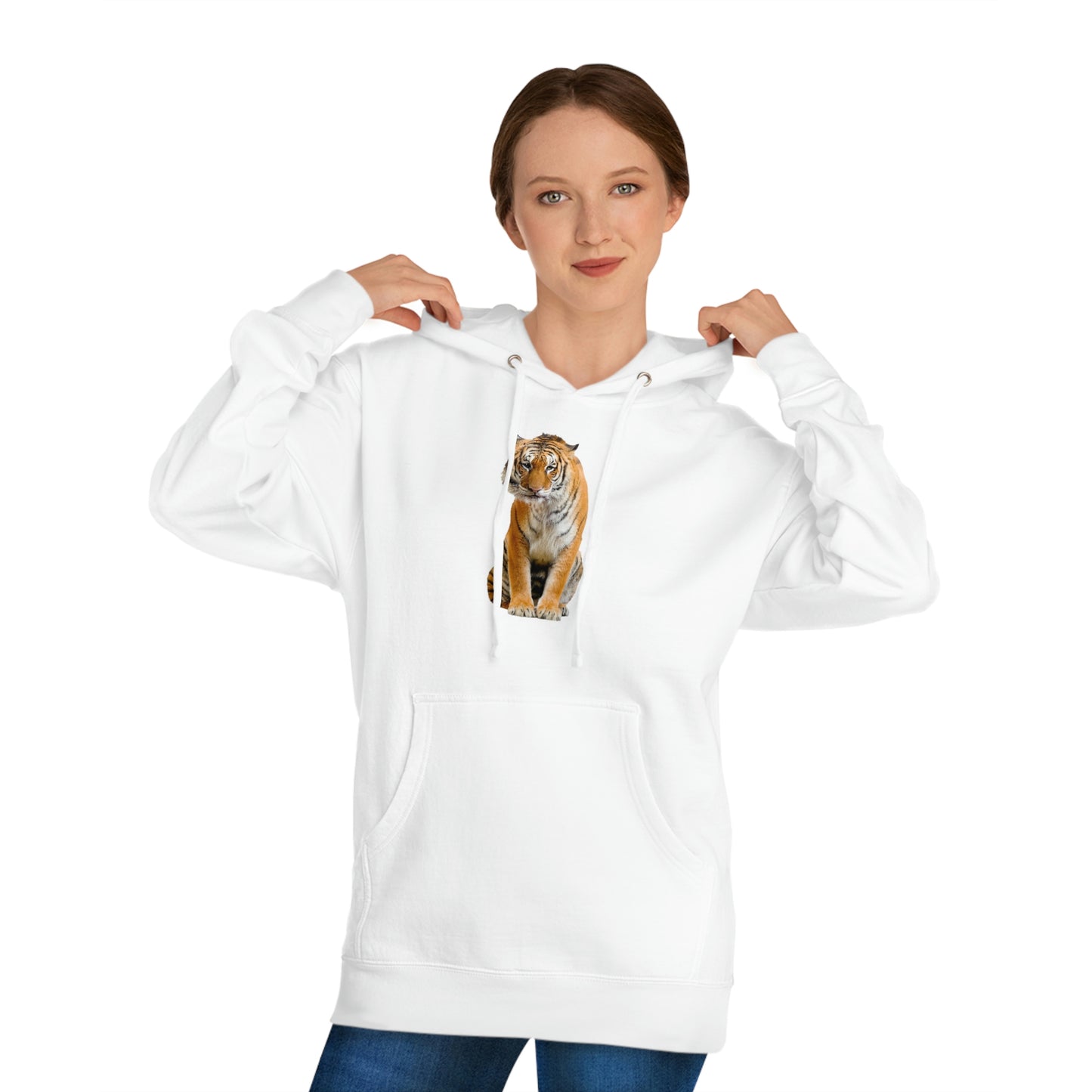 Tiger AF - Unisex EcoSmart® Pullover Hoodie Sweatshirt