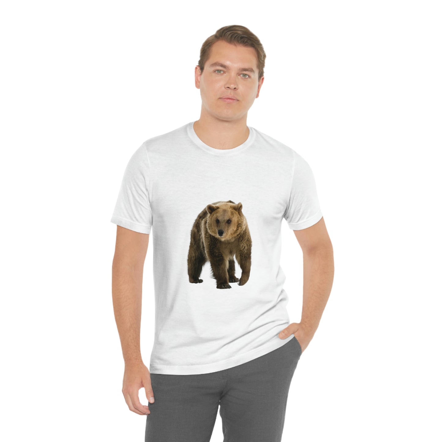 Brown Bear AF - Unisex Jersey Short Sleeve Tee