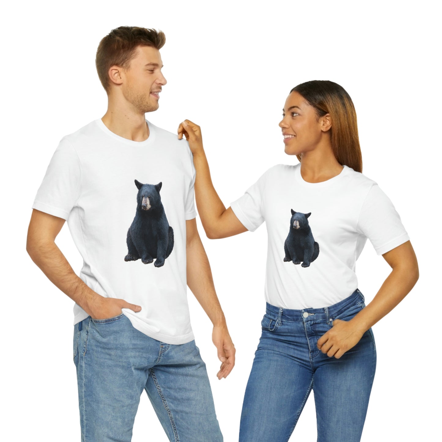 Black Bear AF - Unisex Jersey Short Sleeve Tee