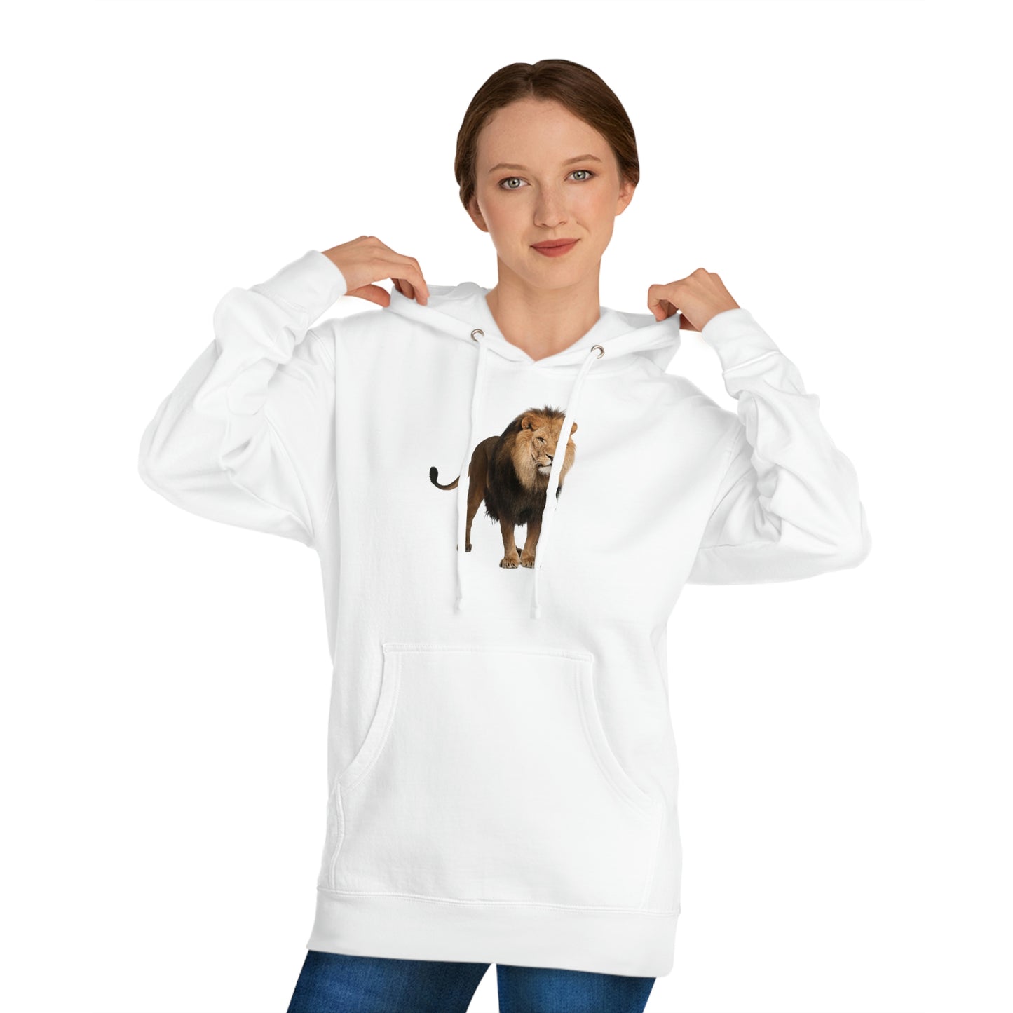 Lion AF - Unisex EcoSmart® Pullover Hoodie Sweatshirt