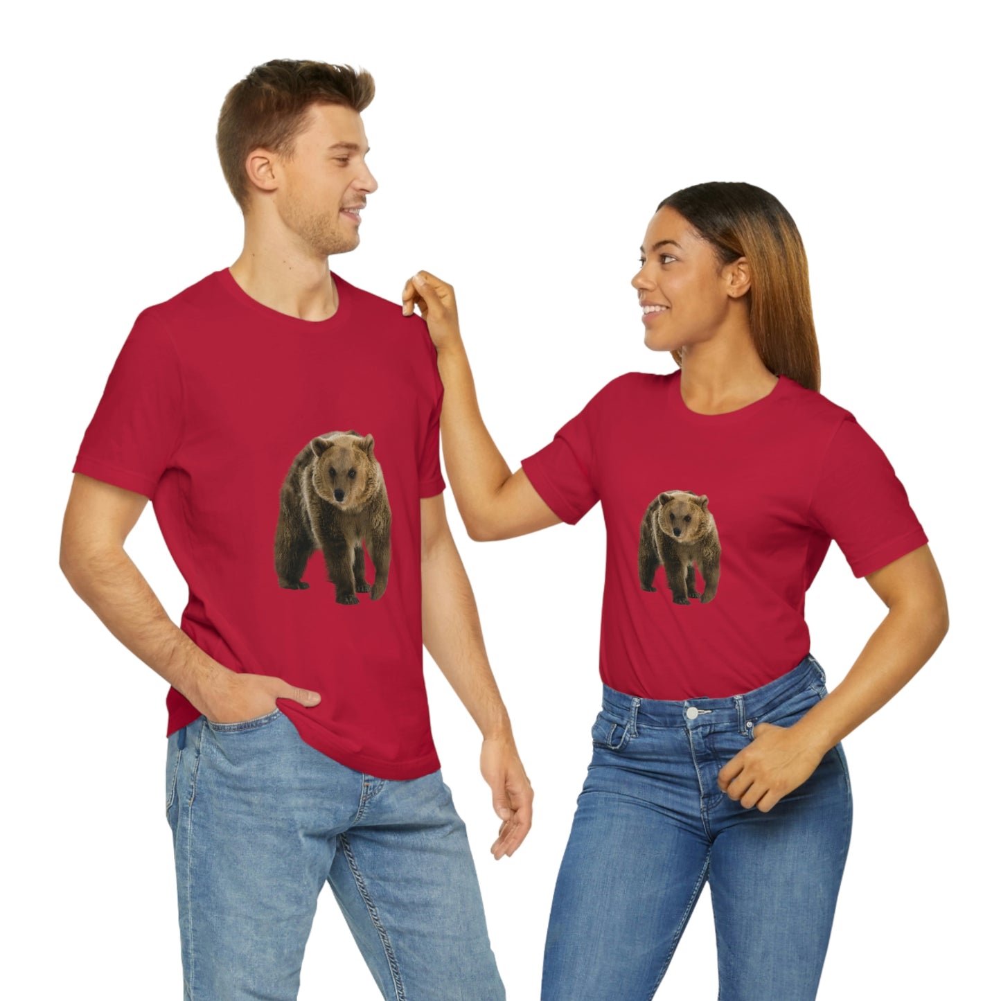 Brown Bear AF - Unisex Jersey Short Sleeve Tee