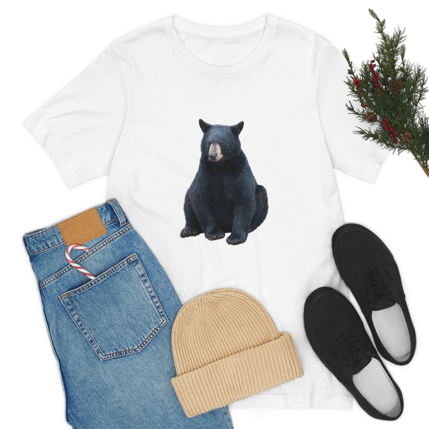 Black Bear AF - Unisex Jersey Short Sleeve Tee