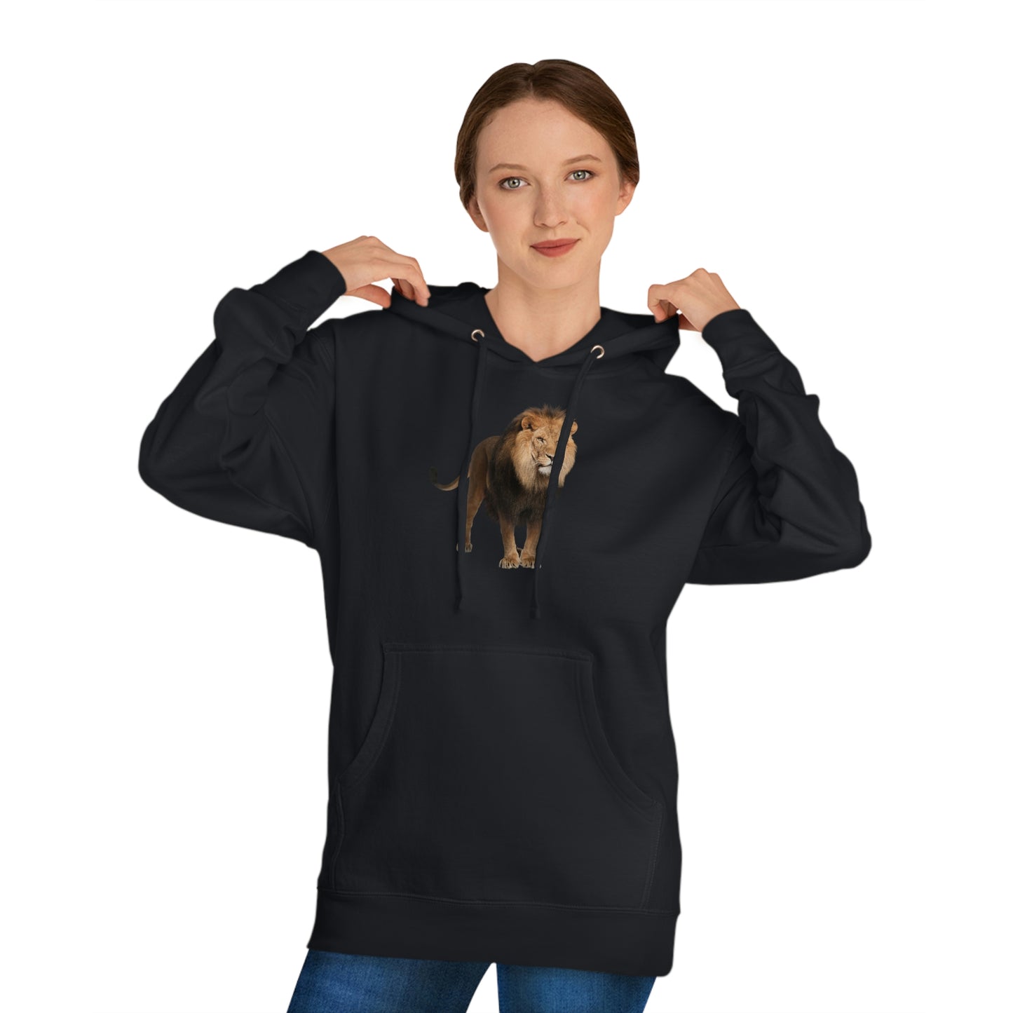 Lion AF - Unisex EcoSmart® Pullover Hoodie Sweatshirt