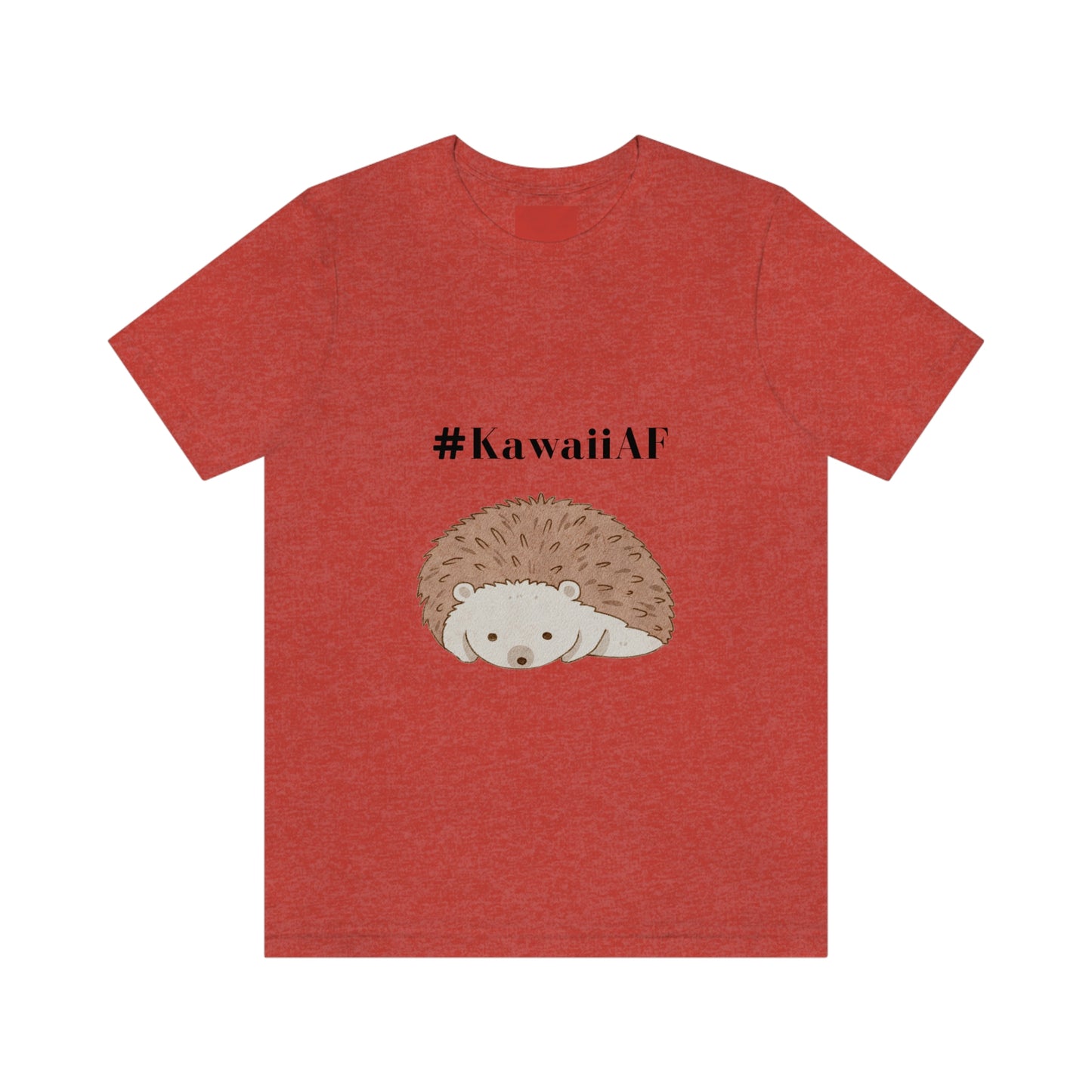 #KawaiiAF Porcupine - Unisex Jersey Short Sleeve Tee