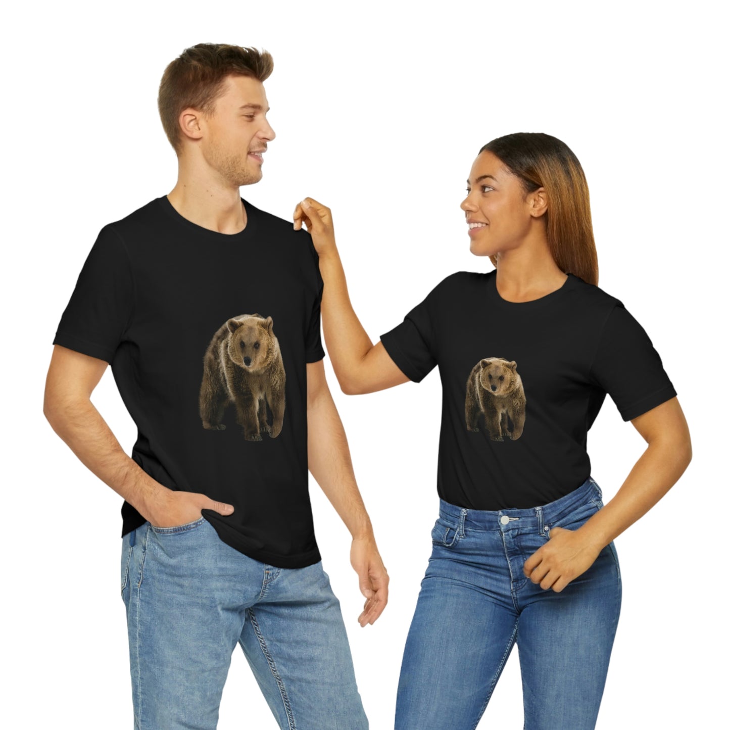 Brown Bear AF - Unisex Jersey Short Sleeve Tee