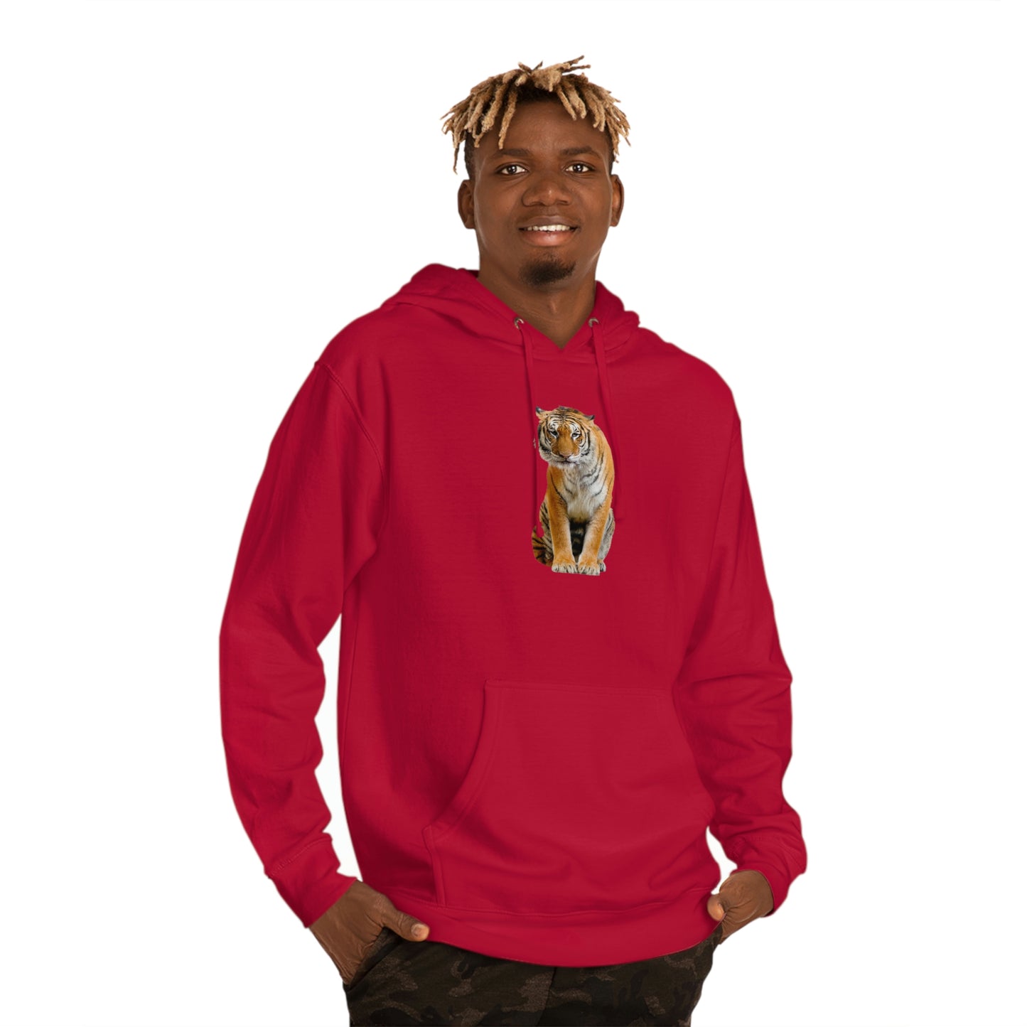 Tiger AF - Unisex EcoSmart® Pullover Hoodie Sweatshirt