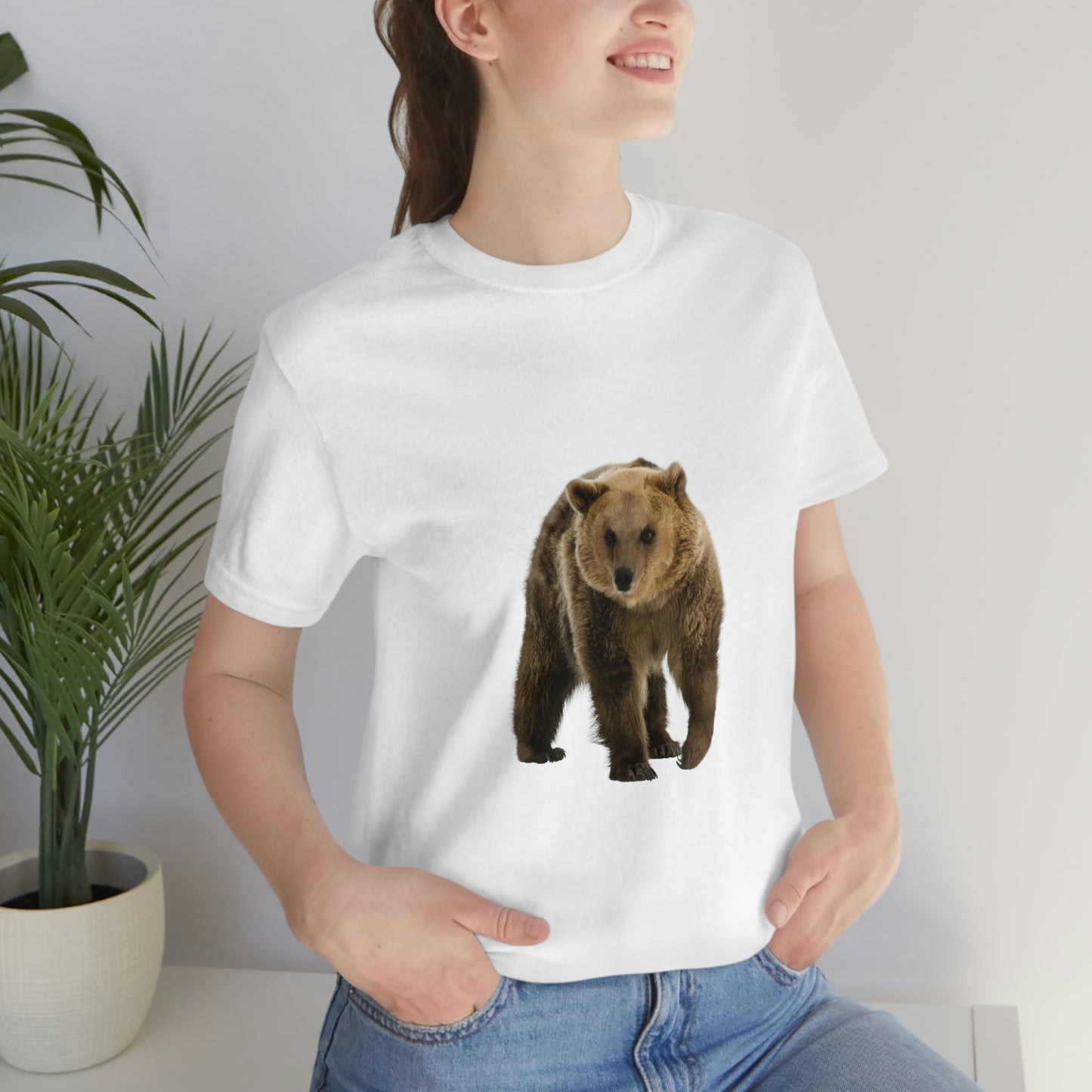 Brown Bear AF - Unisex Jersey Short Sleeve Tee